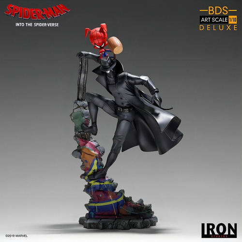 Spider Noir Spider Ham Into The Spiderverse - Art Scale 1/10