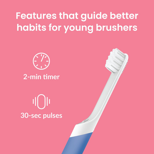 Electric Toothbrush Quip Sonic For Kids W/ Replaceable Head
