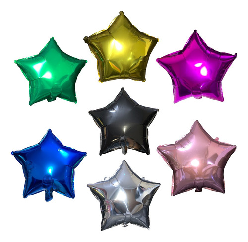 70 Epecial Globos Metalicos Estrella 45 Cm Cumpleaños Fiesta