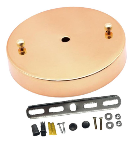 Kit De Canopy Placa De Cubierta De Luz Dia De Oro 12cm