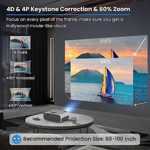 Philips Android Tv Proyector Con Y 5g Wifi Bluetooth - Proye