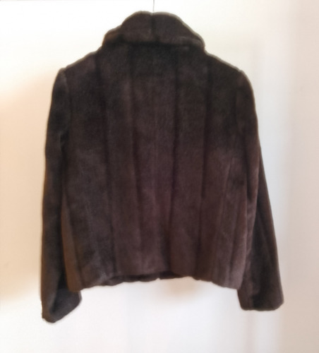 Saco Zara Piel Sintética Marrón (Usado)