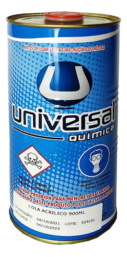 B25 - Cola Para Acrílico 900 Ml Universal Química