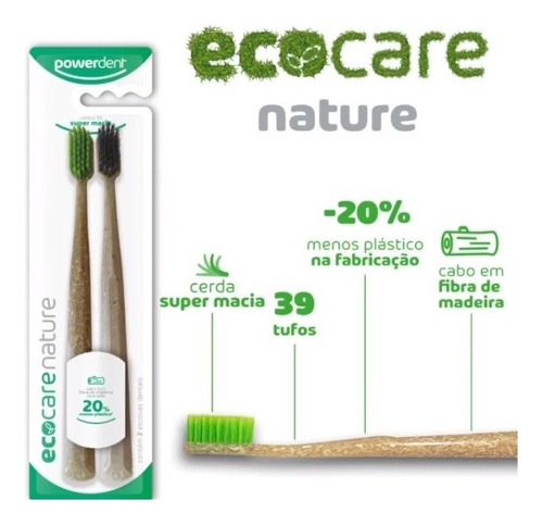 Escova Dental Ecocarenature (2 Unidades)