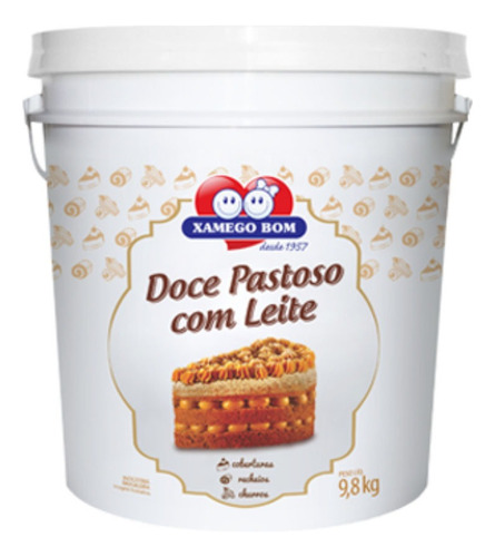 Doce Pastoso com Leite 9.8 Kg Xamego Bom