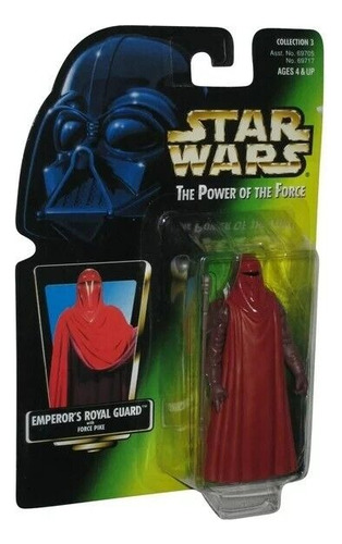 Star Wars Hasbro Power Of The Force Emperor's Red Guard (Usado)