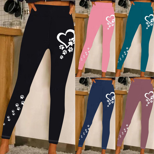 Leggins Elásticos De Yoga Para Mujer Con Estampado 3d Fitnes