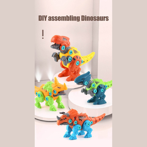 Montaje Y Desmontaje Del Conjunto En Caja De Dinosaurios 566