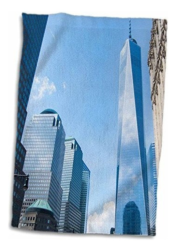 3d Rose York City-new World Trade Center Building En El