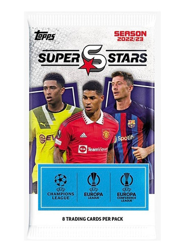 Cartas Coleccionables De Fútbol - Topps Superstars Uefa