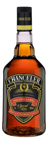 Whisky Brasileiro Golden Label Chanceler Special Line Garrafa 1l