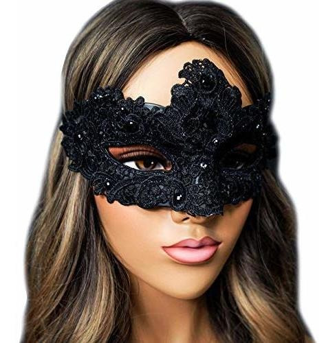 Masquerade Mask For Women Halloween Masks Lace Party Mask Ve
