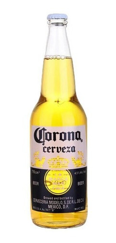Imagen 2 de 9 de Cerveza Corona 710 Ml. Caja 12 Botellas