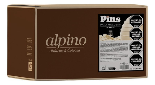 Baño De Moldeo Alpino Pins - 7 Cajas De 6 Un. C/u