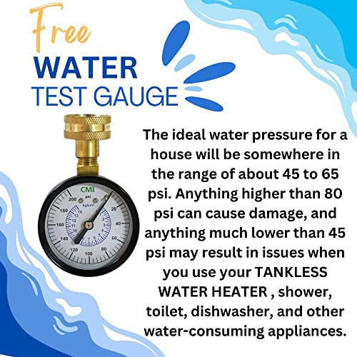 Válvula De Servicio De Agua De Tanque Sin Tanque De 3/...