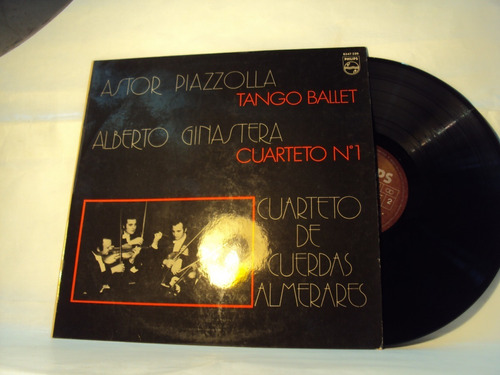 Vinilo Lp 110 Astor Piazzolla Tango Ballet Alberto Ginastera