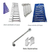 Comprar Jogo De Chave Estrela+jogo Chave Combinada+jogo Chave Biela