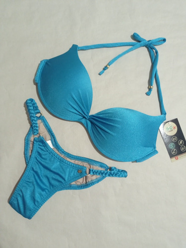 Bikini Brasileño Con Copas Push Up#goswimwear Nuevos Colores