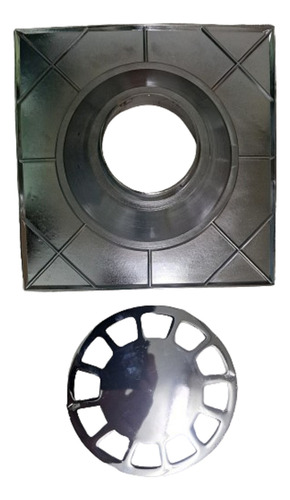 Inodoro Rejilla Acero Inoxidable 4 X 2 Gdeseo 15 X 15