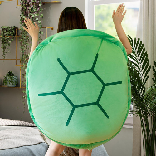 Almohadas De Concha De Tortuga Usable Juguete De 80cm