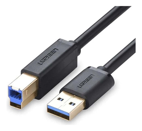 Cable Ugreen De Impresora Usb A Usb-b 2m Black