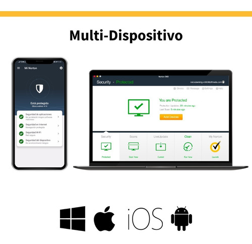 Norton Vpn 5 Dispositivos 2 Años