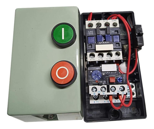 Imagem 2 de 6 de Chave Magnética Partida 5cv Motor Compressor Trifásica 220v