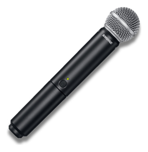 Microfone Sem Fio Shure Blx24br/sm58 Dinâmico Cardioide