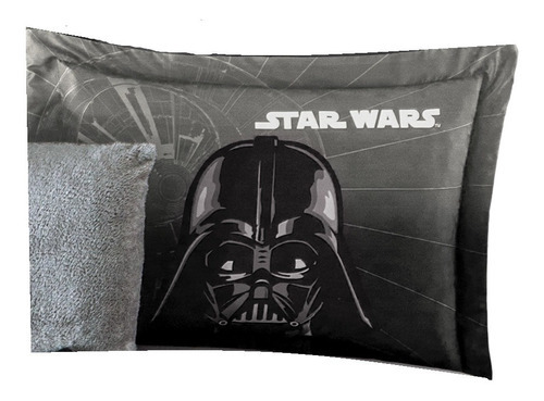 Funda Decorativa Darth Vader Estándar Colchas Concord Color Negro