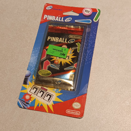 Gba Juego Pinball Para E Reader De Nintendo Game Boy Advance (Usado)