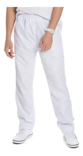 Calça tactel store masculina branca