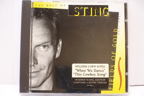 Cd Sting Fields Of Gold: The Best Of Sting 1984-1994 Europe