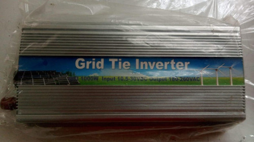 Inversor Grid Tie Gti 1000w Input 10.5-30v Dc Output 180-260