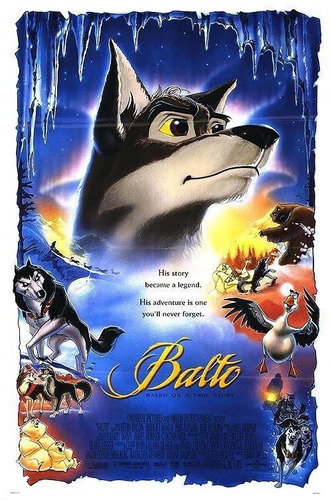 Balto Animación Aventuras Infantil Castellano Vhs Sin Caja