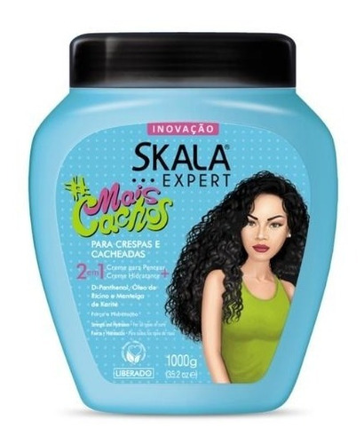 Crema Tratamiento Skala Expert 1 Kg Vegan Curlygirl Liberada