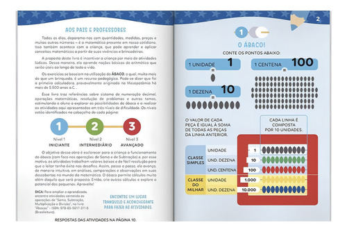 LINHA ESCOLAR LIVRO ÁBACO (M), de Todolivro. Editorial Brasileitura, capa mole em português, 2022