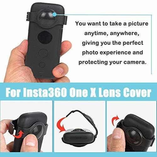 Imagen 3 de 7 de Haift Para Insta360 One X Cámara Lente Protector