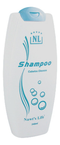  Shampoo Cabelos Oleosos Nawt's Life 340ml Reduz A Oleosidad
