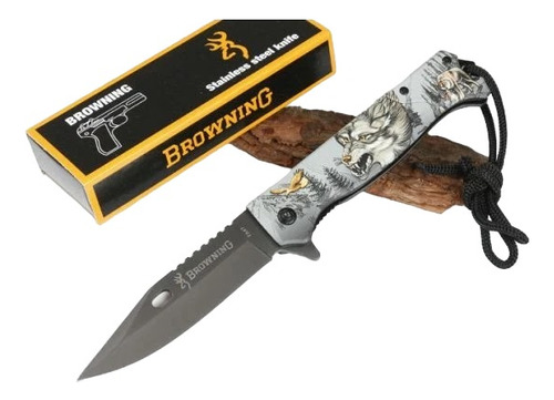 Navaja Táctica Browning Supervivencia Militar Camping Fa47