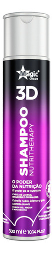  Shampoo 3d Nutritherapy Cuidado Diário Magic Color 300ml