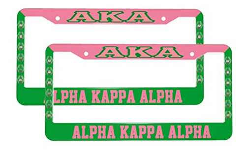 Portaplacas Para Auto Cute Aka Aka Alpha Kappa Alpha