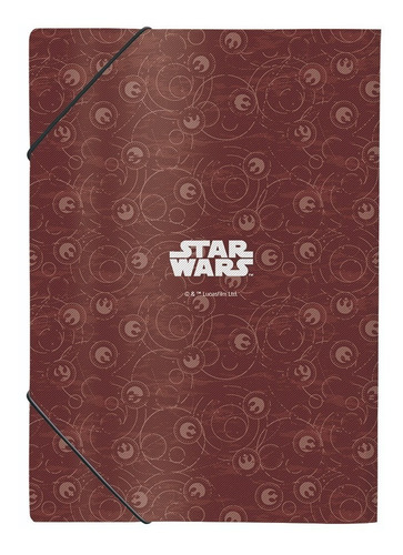 Imagem 2 de 2 de Pasta Aba Elástica Ofício Sem Lombo Star Wars