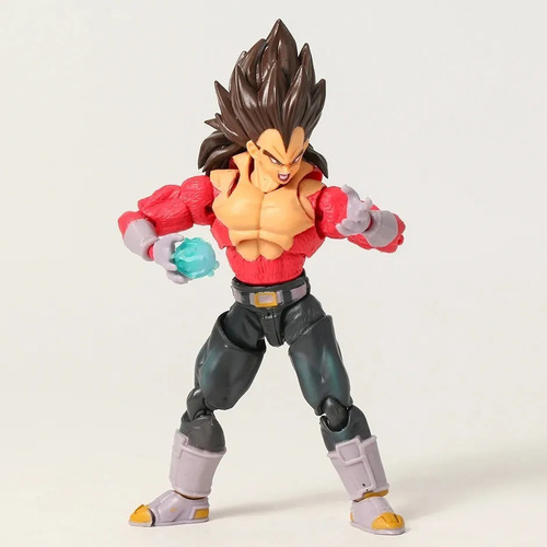 Figura De Acción Shf Ssj4 Vegeta Dragon Ball Gt, Figura De A