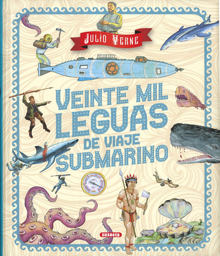 Libro Veinte Mil Leguas De Viaje Submarino - Vv.aa.