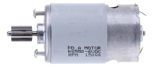 A A Motor De La Caja De Cambios 6v 550 10 Dientes 10mm