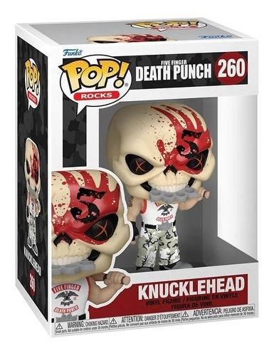 Funko Pop Knucklehead 260 Five Finger Death Punch