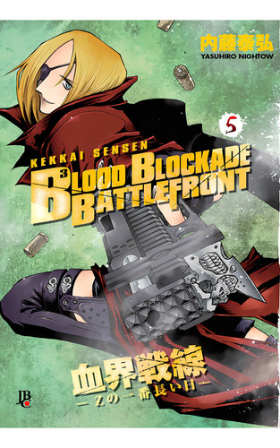 Blood Blockade Battlefront - Vol. 5, de Nightow, Yasuhiro. Editorial Editora JBC, capa mole em português, 2016