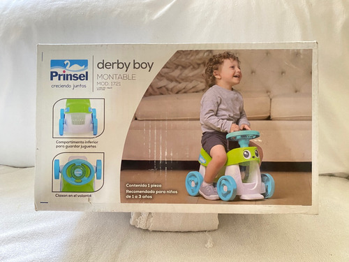 Correpasillos Montable Derby Boy Mod 1721 Prinsel