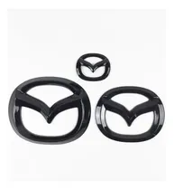 Comprar Kit 3 Emblemas Negros Mazda 3 2019 2020 2022 2023 Hb \u002F Sedan