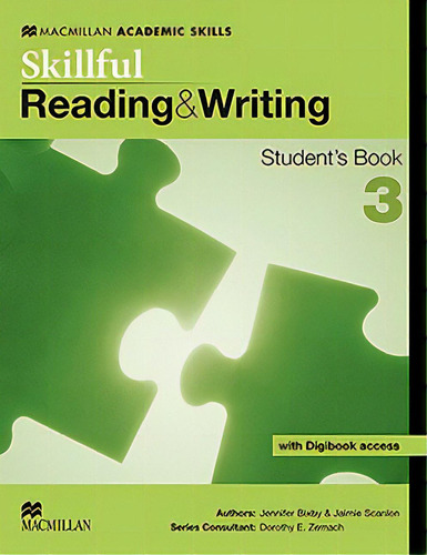 Skillful Reading & Writing Student''''s Book W/digibook-3, De Scanlon J.. Editora Macmillan Education Em Português